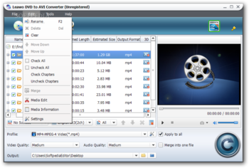 Leawo DVD to AVI Converter screenshot 8