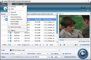 Leawo DVD to iPad Converter screenshot 7