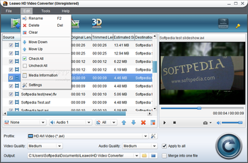 Leawo HD Video Converter screenshot 10