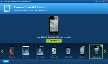 Leawo iOS Data Recovery screenshot 2