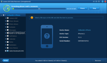 Leawo iOS Data Recovery screenshot 3