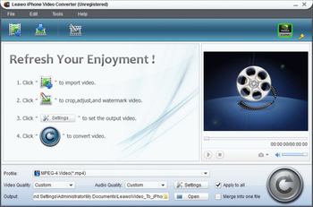 Leawo iPhone Converter Pro screenshot
