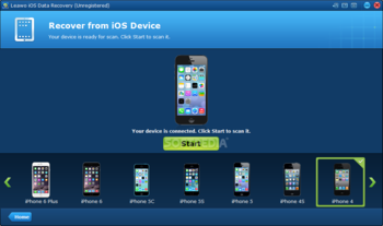 Leawo iPhone Data Recovery screenshot 2