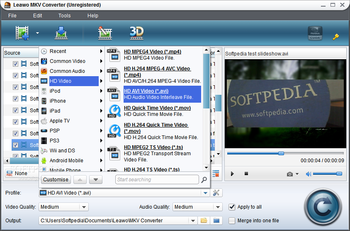 Leawo MKV Converter screenshot 2