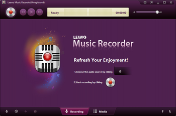 Leawo Music Recorder screenshot