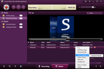 Leawo Music Recorder screenshot 3