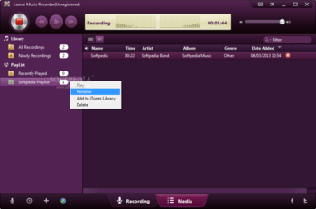 Leawo Music Recorder screenshot 4
