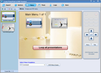 Leawo PowerPoint to DVD Standard screenshot 3