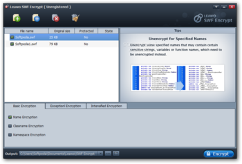 Leawo SWF Encrypt screenshot
