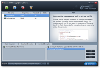 Leawo SWF Encrypt screenshot 2