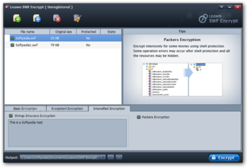 Leawo SWF Encrypt screenshot 3