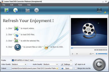 Leawo Total DVD Converter Suite screenshot