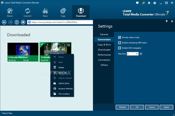 Leawo Total Media Converter Ultimate screenshot 14