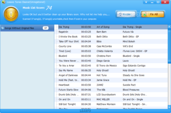 Leawo Tunes Cleaner screenshot 2