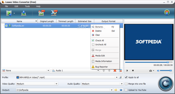 Leawo Video Converter screenshot