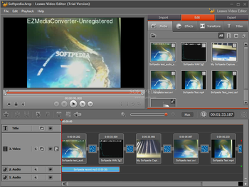 Leawo Video Editor screenshot