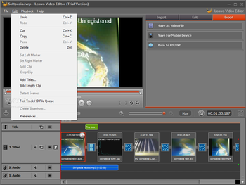 Leawo Video Editor screenshot 5