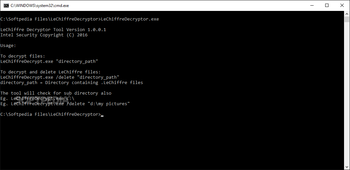 LeChiffre Decryptor Tool screenshot