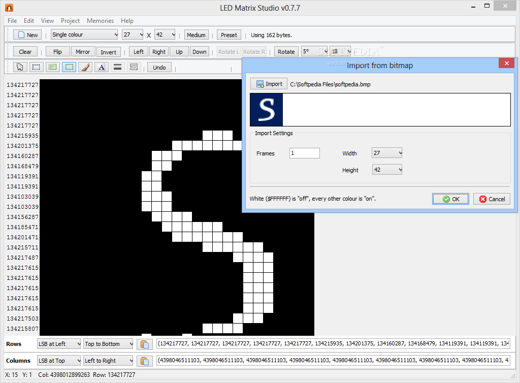 led matrix editor software download