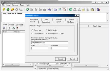 LeechFTP screenshot 4