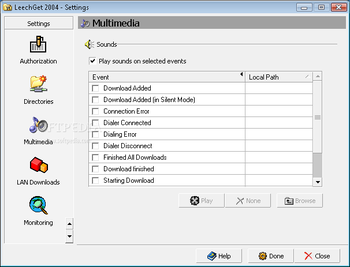 LeechGet 2009 screenshot 18