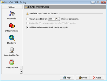 LeechGet 2009 screenshot 19