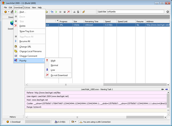 LeechGet 2009 screenshot 5