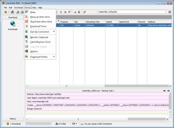 LeechGet 2009 screenshot 6