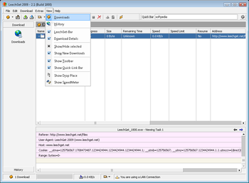 LeechGet 2009 screenshot 7