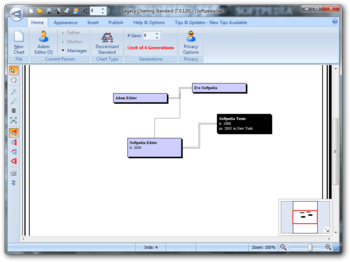 Legacy Charting screenshot