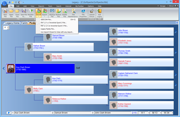 Legacy Family Tree screenshot 2