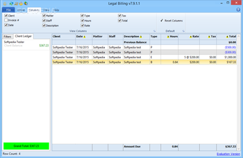 Legal Billing screenshot 2