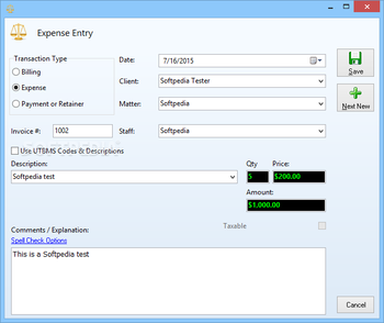 Legal Billing screenshot 6