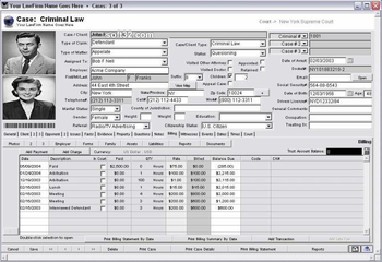 Legal Suite-Case Management Software screenshot 2