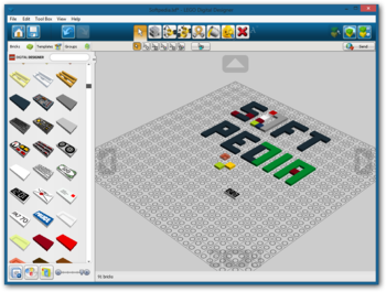 LEGO Digital Designer screenshot