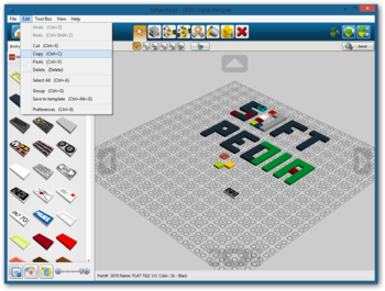 LEGO Digital Designer screenshot 2