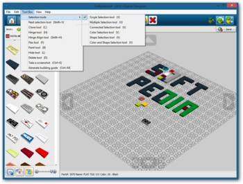 LEGO Digital Designer screenshot 3