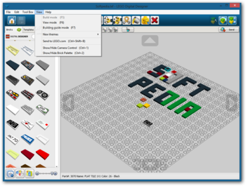 LEGO Digital Designer screenshot 4