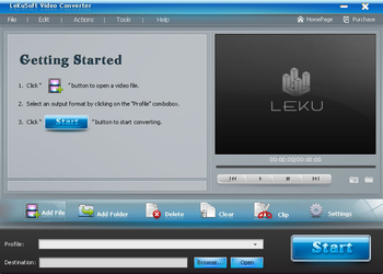 LeKuSoft Video Converter screenshot