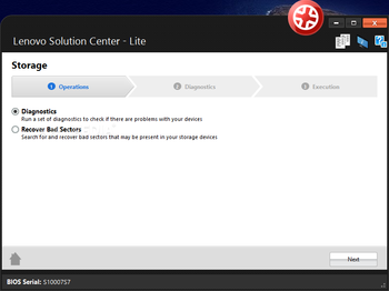 Lenovo Hard Drive Quick Test screenshot 3