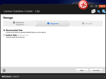Lenovo Hard Drive Quick Test screenshot 4
