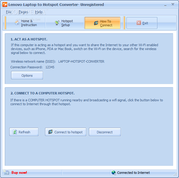 Lenovo Laptop to Hotspot Converter screenshot 3