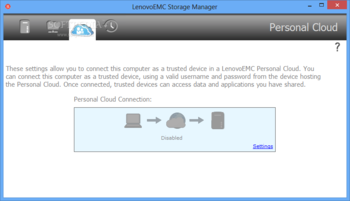 LenovoEMC Storage Manager screenshot 3
