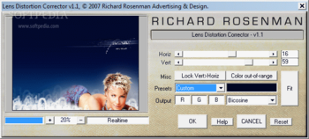 Lens Distortion Corrector screenshot
