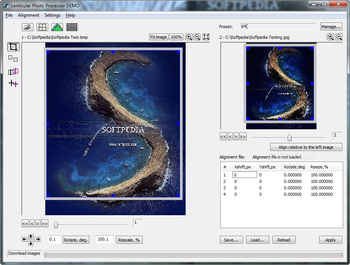 Lenticular Photo Processor screenshot