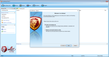 Leo Backup screenshot
