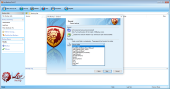 Leo Backup screenshot 4