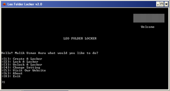 Leo Folder Locker screenshot 3