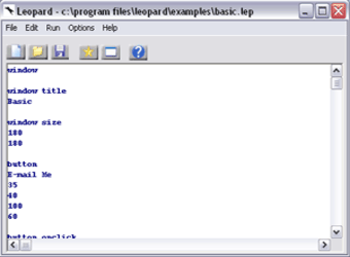 Leopard screenshot