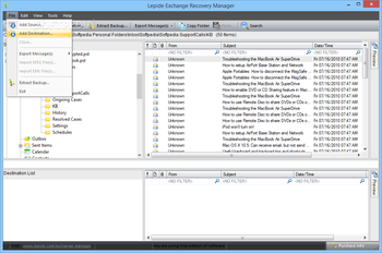 Lepide Exchange Recovery Manager screenshot 3